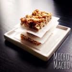 barrette croccanti vegan farro, frutta secca e uvette