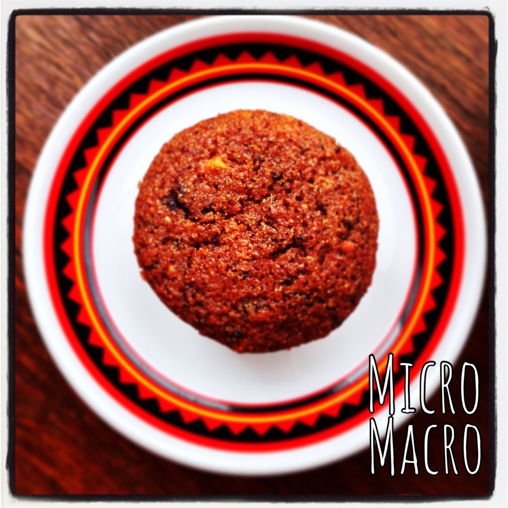 muffin vegan cioccolato nocciole e farro