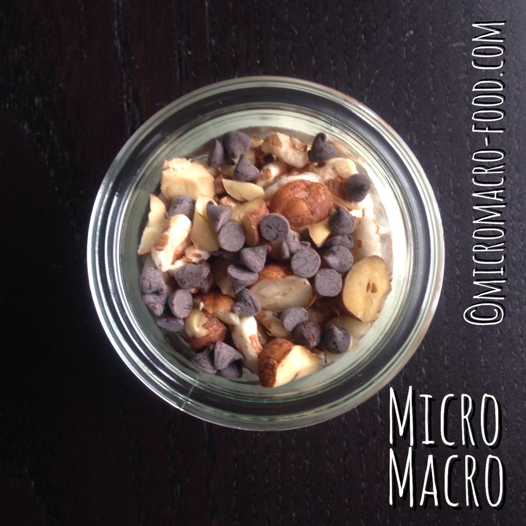 yogurt farro nocciole cioccolato