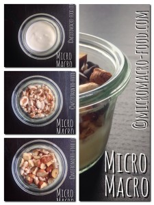 yogurt farro nocciole cioccolato